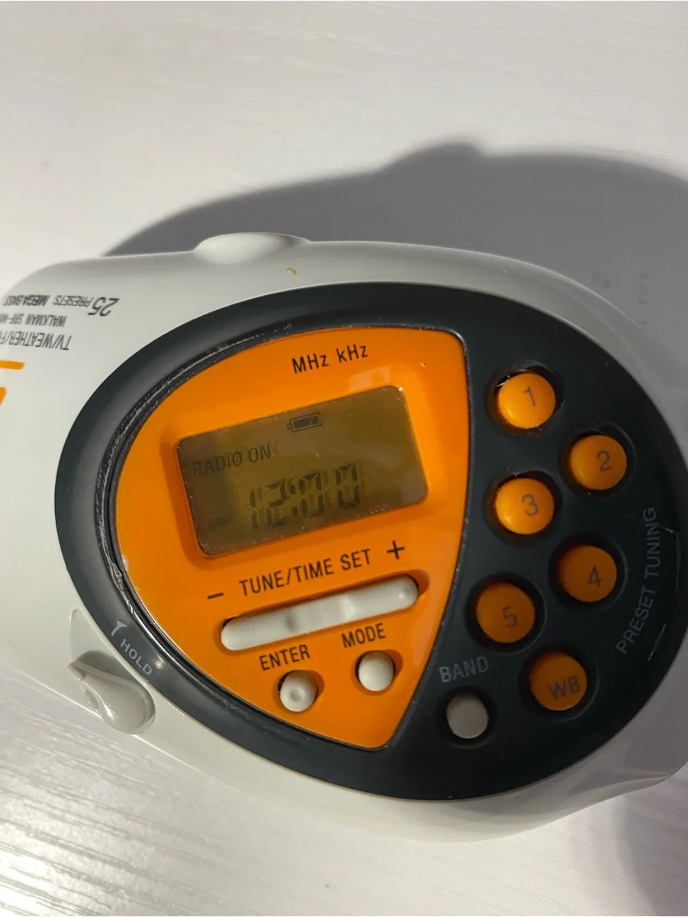 Sony S2 Sports Walkman SRF-M80V Portable AM/FM TV Weather Radio Tested